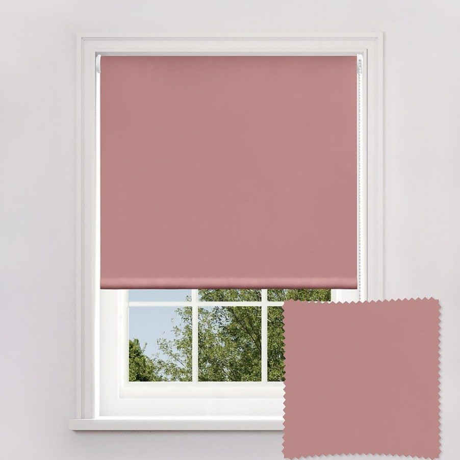 Homebase Storage & Home Deals | Blush Blackout Roller Blind - 180Cm