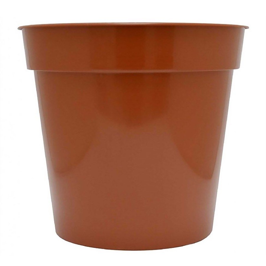 Homebase Plant Pots | Flower Pot In Orange - 20Cm