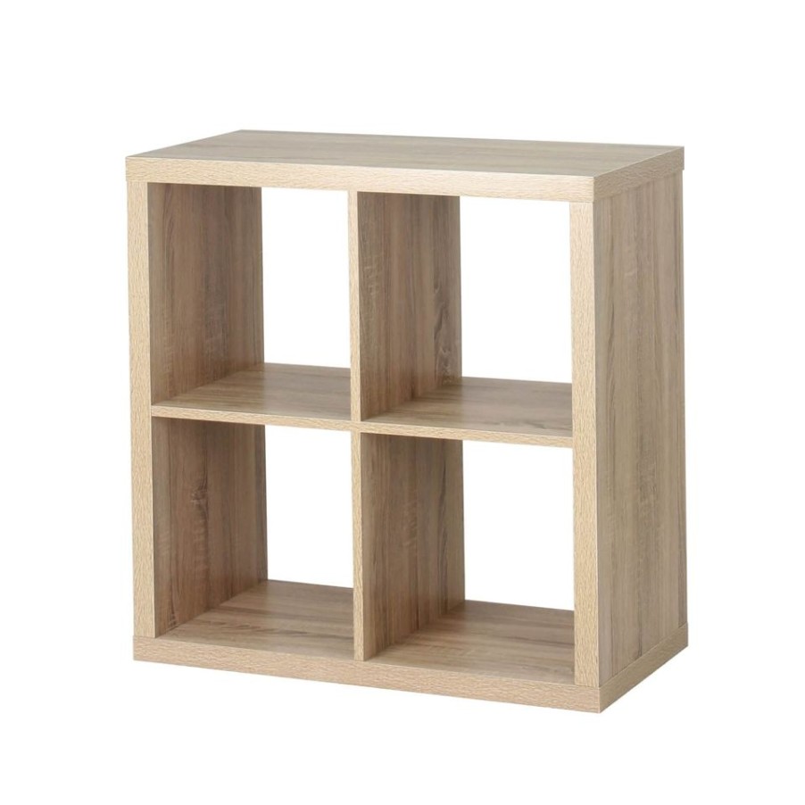 Homebase Storage & Home Deals | Clever Cube 2X2 Storage Unit - Oak