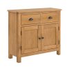 Homebase Living Room Furniture | Norbury Small Sideboard - Oak