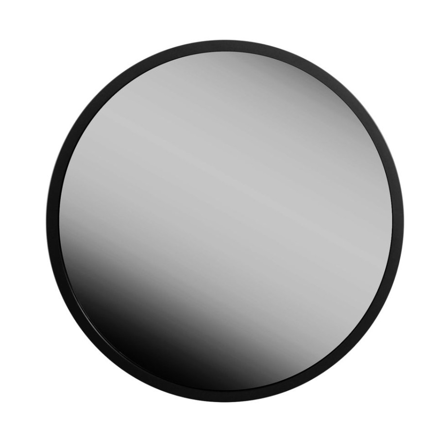 Homebase Mirrors | Round Mirror - Black - 50Cm