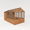 Homebase Greenhouses | Mercia 12 X 6Ft Traditional Apex Greenhouse Combi - Installation Included