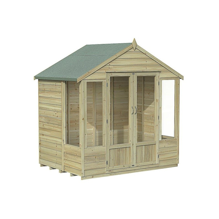 Homebase Garden Buildings | Oakley Overlapapex Summerhouse 7X5 (Home Delivery)