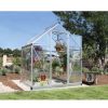 Homebase Greenhouses | Palram 6 X 4Ft Canopia Harmony Greenhouse - Silver