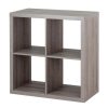 Homebase Storage & Home Deals | Clever Cube 2X2 Storage Unit - Grey Oak