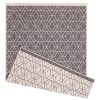 Homebase Rugs | Duo Weave Indoor/Outdoor Rug - Diamonds Grey - 160X230Cm