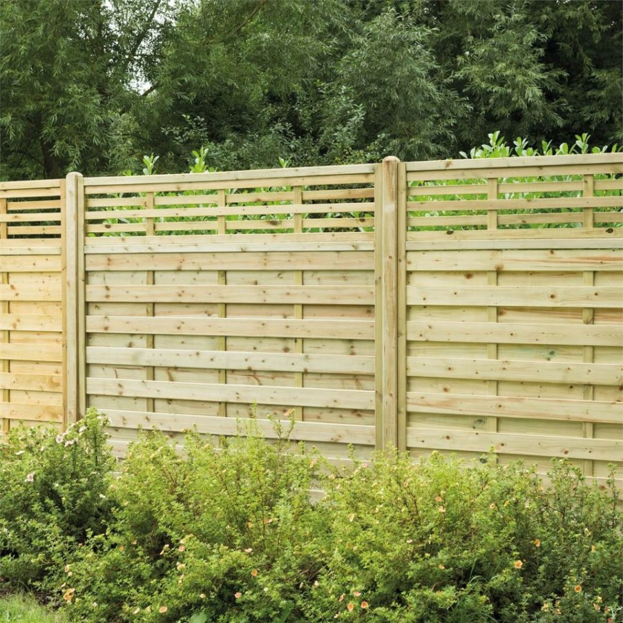 Homebase Garden Fencing | Forest Kyoto Fence Panel - 5Ft - Pack Of 4