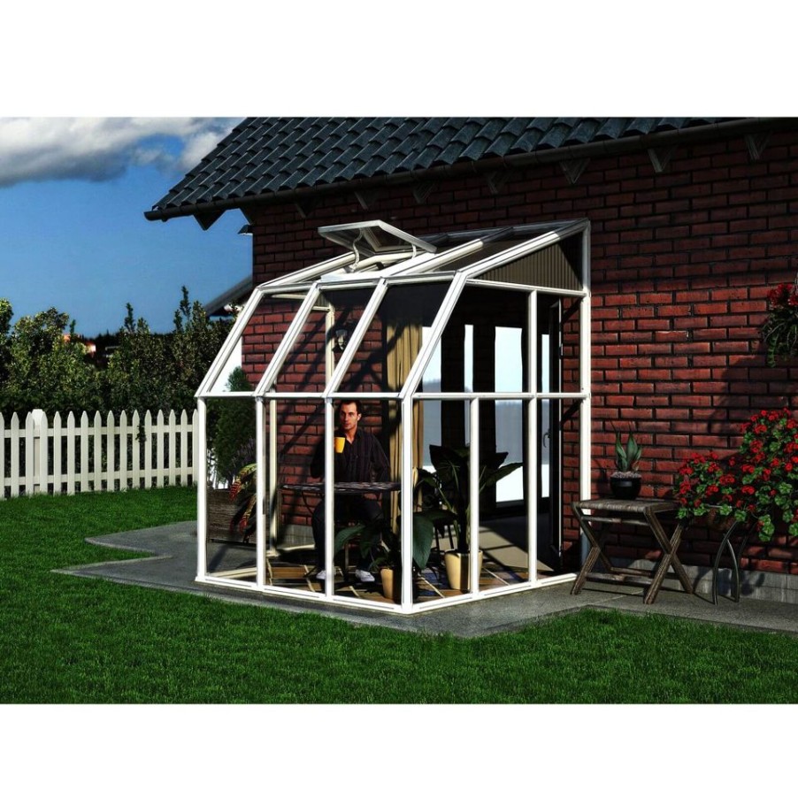 Homebase Garden Buildings | Palram 6 X 6Ft Clearcanopia Sun Room