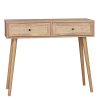 Homebase Hallway Furniture | Kubu Rattan Console Desk