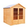 Homebase Summer Houses | Shire 6 X 6Ft Oatland Double Door Summerhouse