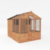 Homebase Greenhouses | Mercia 8 X 6Ft Traditional Apex Combi Greenhouse And Shed