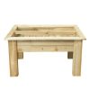 Homebase Garden Planters | Forest Garden Wooden Raised Grow Bag Tray Planter