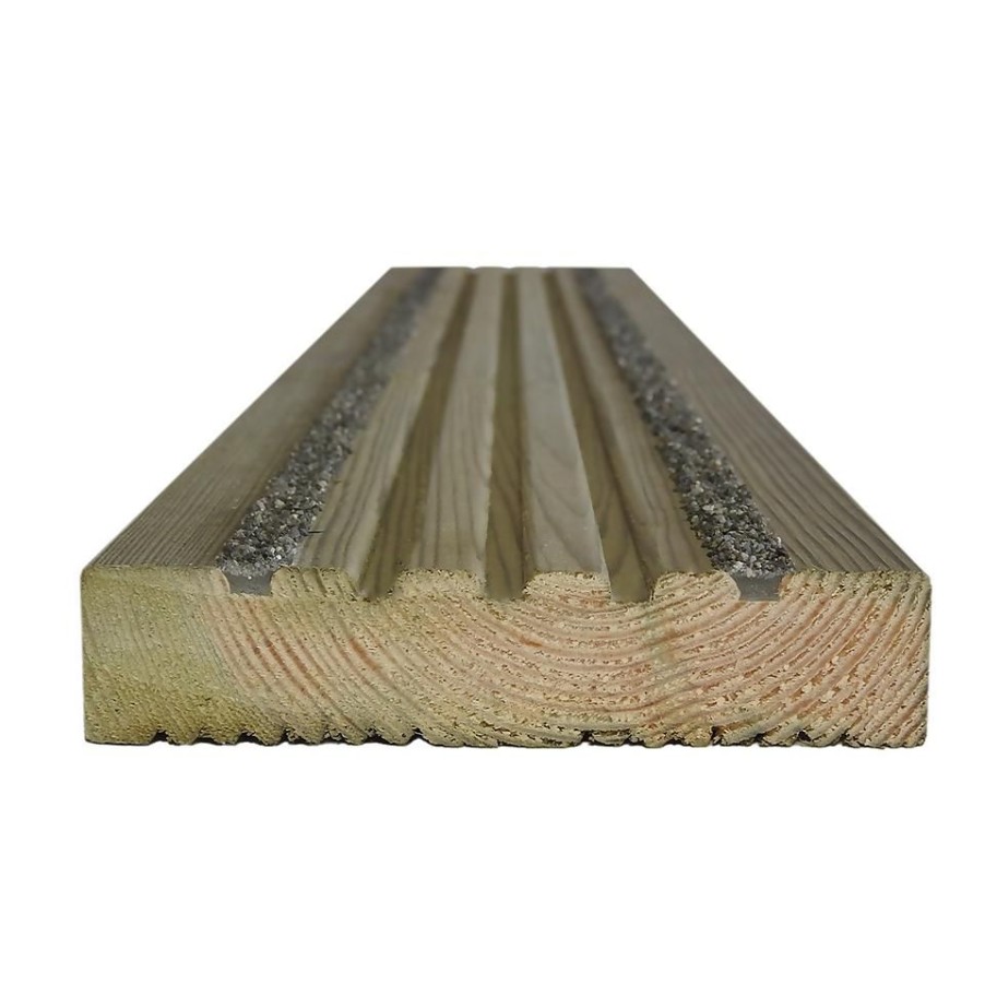 Homebase Garden Decking | Gripsure Anti Slip Decking Board - 2.4M