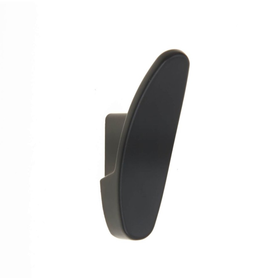 Homebase Hallway Furniture | Round Switch Hook - Matt Black