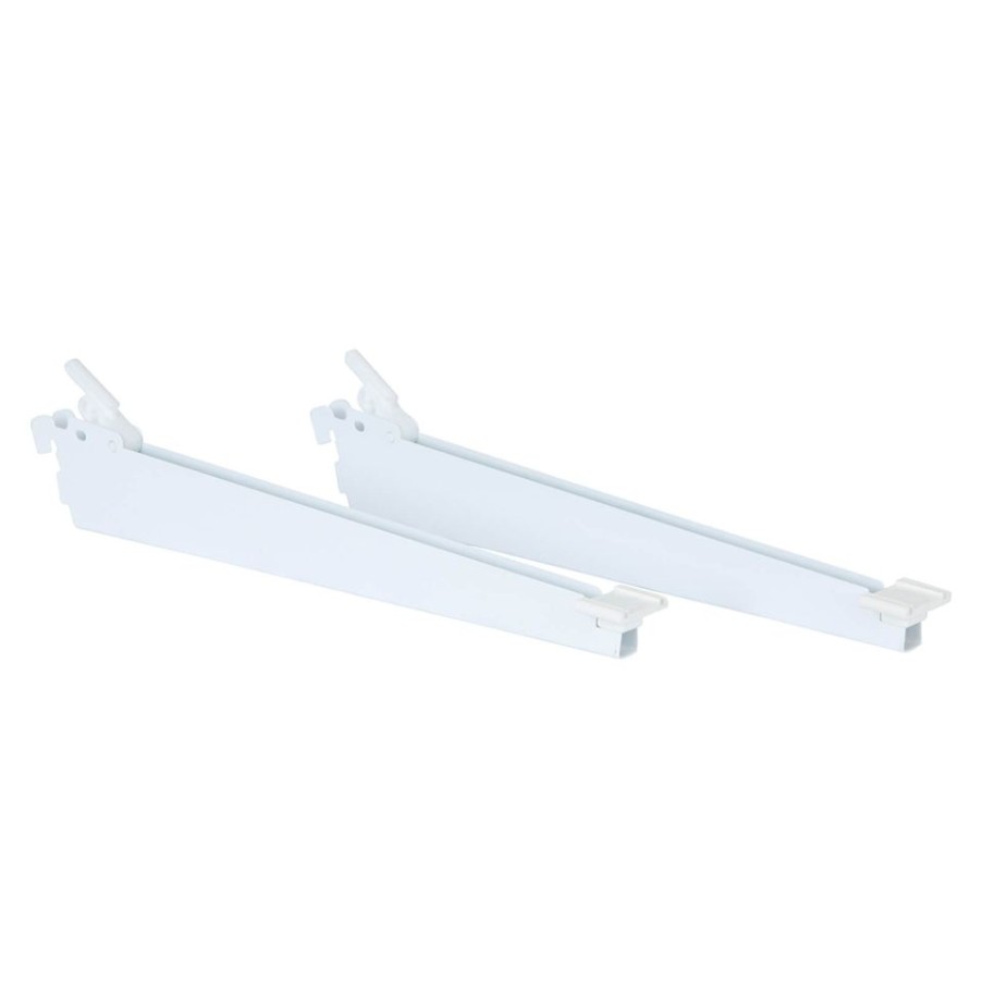 Homebase Shelving Brackets | Shoe Bracket - White