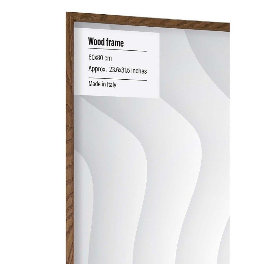 Homebase Photo Frames | Wood Photo Frame - 60X80Cm - Walnut