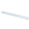 Homebase Shelving Brackets | Hang Track Cover - White - 558Mm