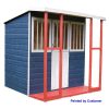 Homebase Garden Buildings | Shire 6 X 6Ft Kids Jailhouse Wooden Playhouse - Including Installation