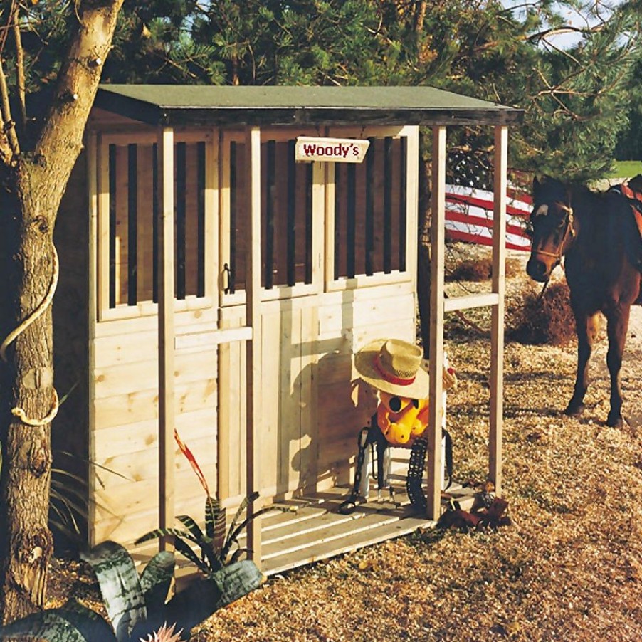 Homebase Garden Buildings | Shire 6 X 6Ft Kids Jailhouse Wooden Playhouse - Including Installation