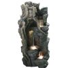 Homebase Water Features | Stylish Fountains Forest Falls Including Leds