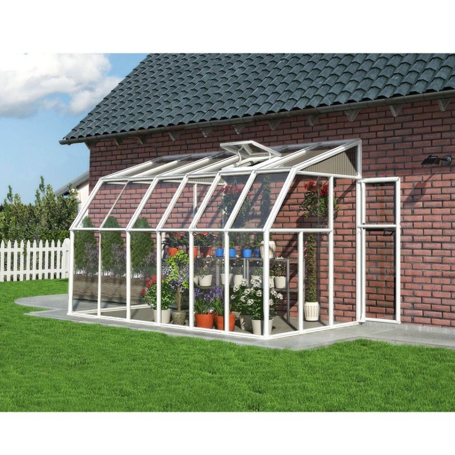 Homebase Garden Buildings | Palram 6 X 12Ft Clear Canopia Sun Room