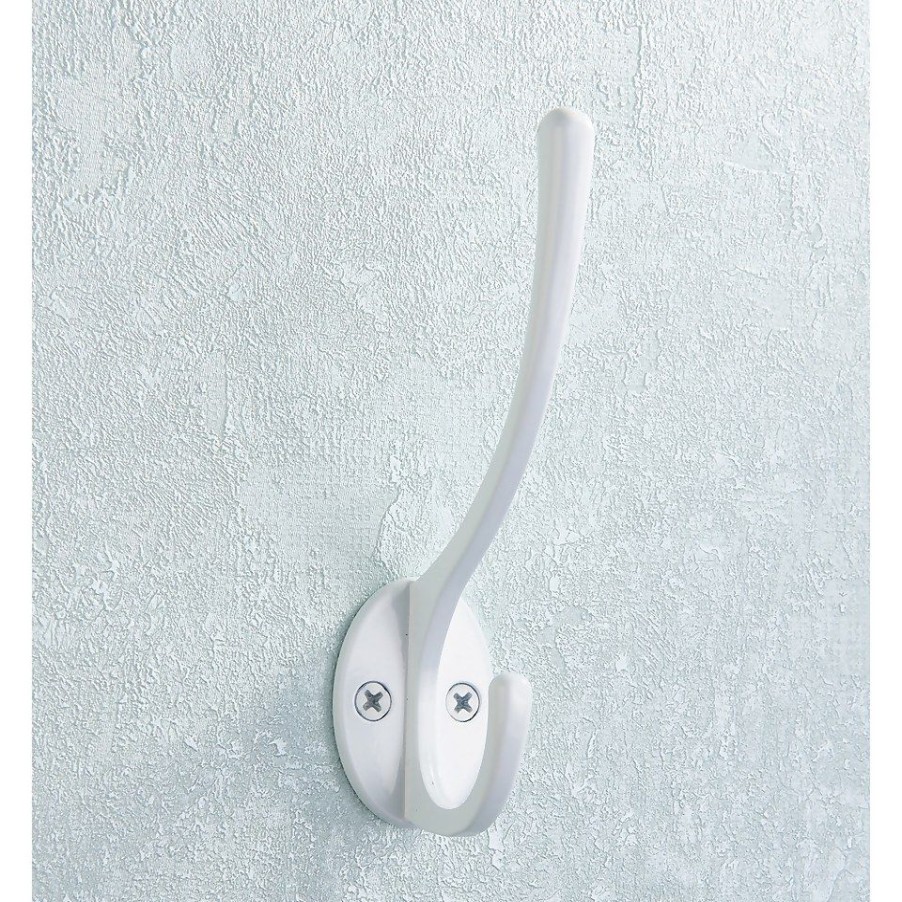 Homebase Hallway Furniture | Victorian Hook - White