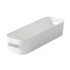 Homebase Storage Containers | Smartstore Compact Box Slim - White