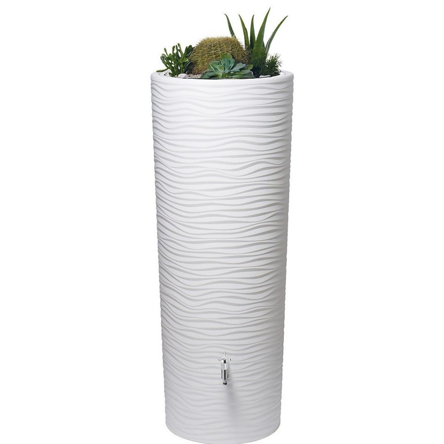 Homebase Garden Hoses & Watering | Garantia Natura 2In1 Water Tank - 350L - Arctic White