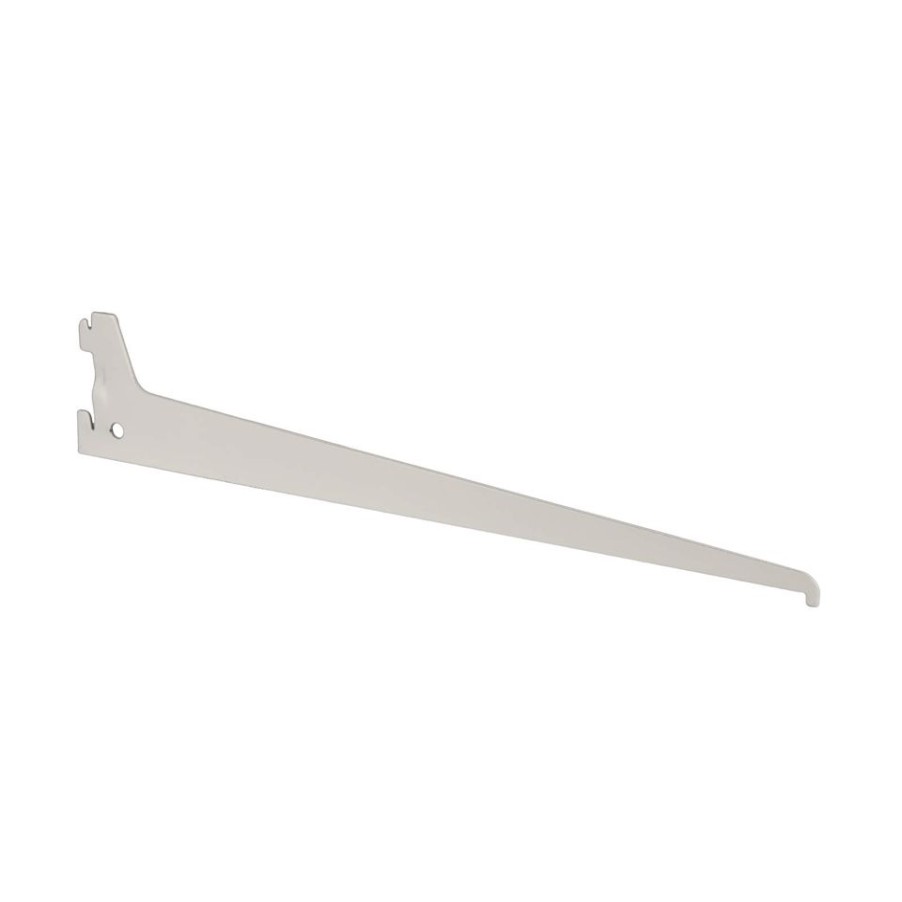 Homebase Shelving Brackets | Single Bracket - White - 350Mm