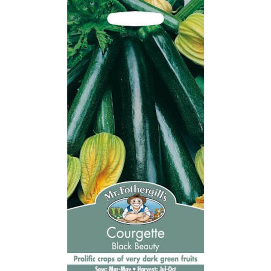 Homebase Seeds | Mr. Fothergill'S Courgette Black Beauty Seeds