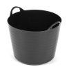 Homebase Storage Containers | Strata Tuff Tub - 40L - Charcoal