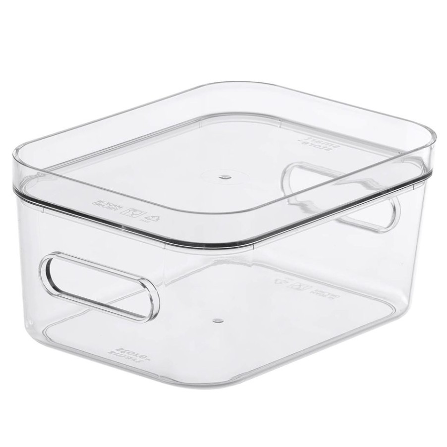 Homebase Storage Containers | Smartstore Compact Clear Lid S