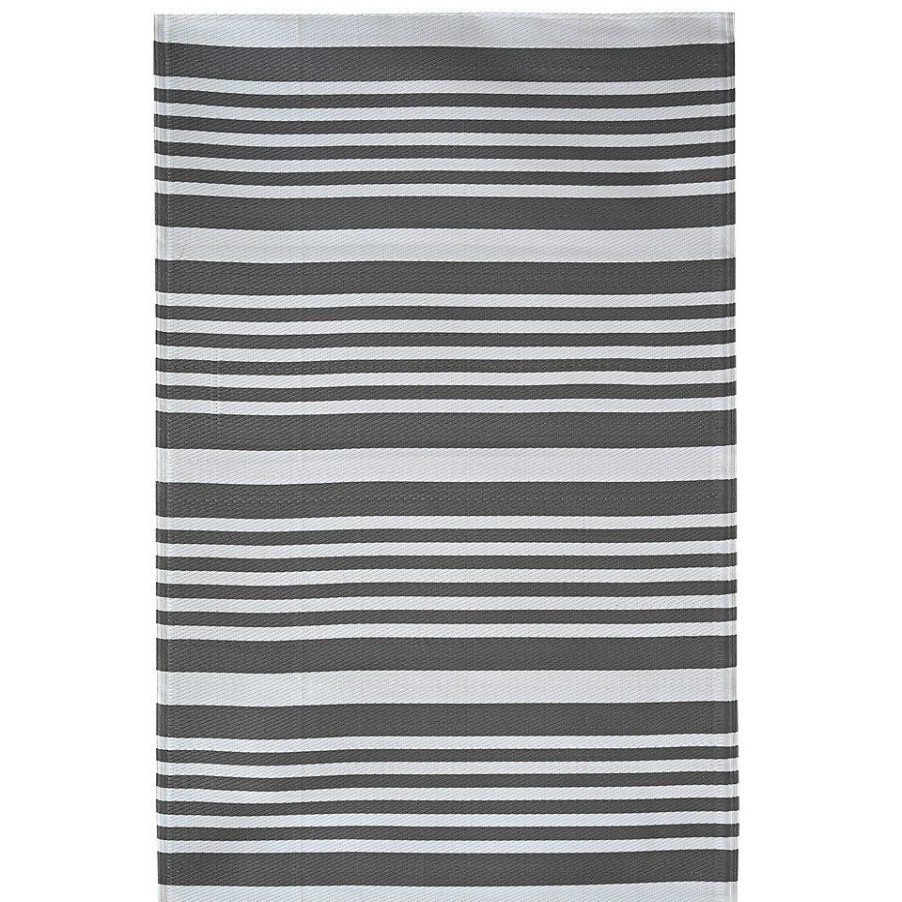 Homebase Outdoor Rugs | Modern Country Indoor/Outdoor Rug Grey & White - 160X230Cm