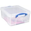 Homebase Storage & Home Deals | Really Useful Storage Box - Clear - 18L