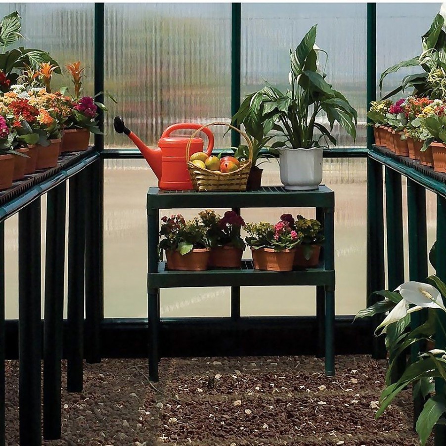 Homebase Greenhouses | Palram - Canopia - Canopia Two Tier Staging