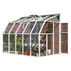 Homebase Garden Buildings | Palram 6 X 10 Ft Canopia Clear Sun Room