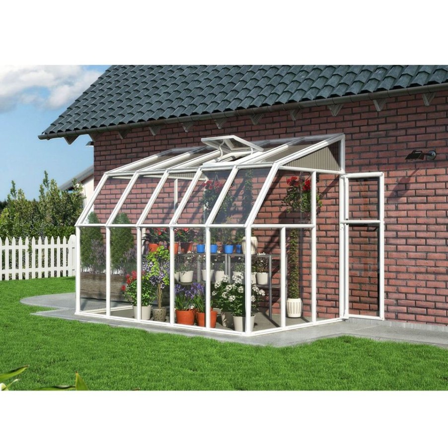 Homebase Garden Buildings | Palram 6 X 10 Ft Canopia Clear Sun Room