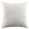 Homebase Cushions | Large Chenille Cushion - 58X58Cm - Natural