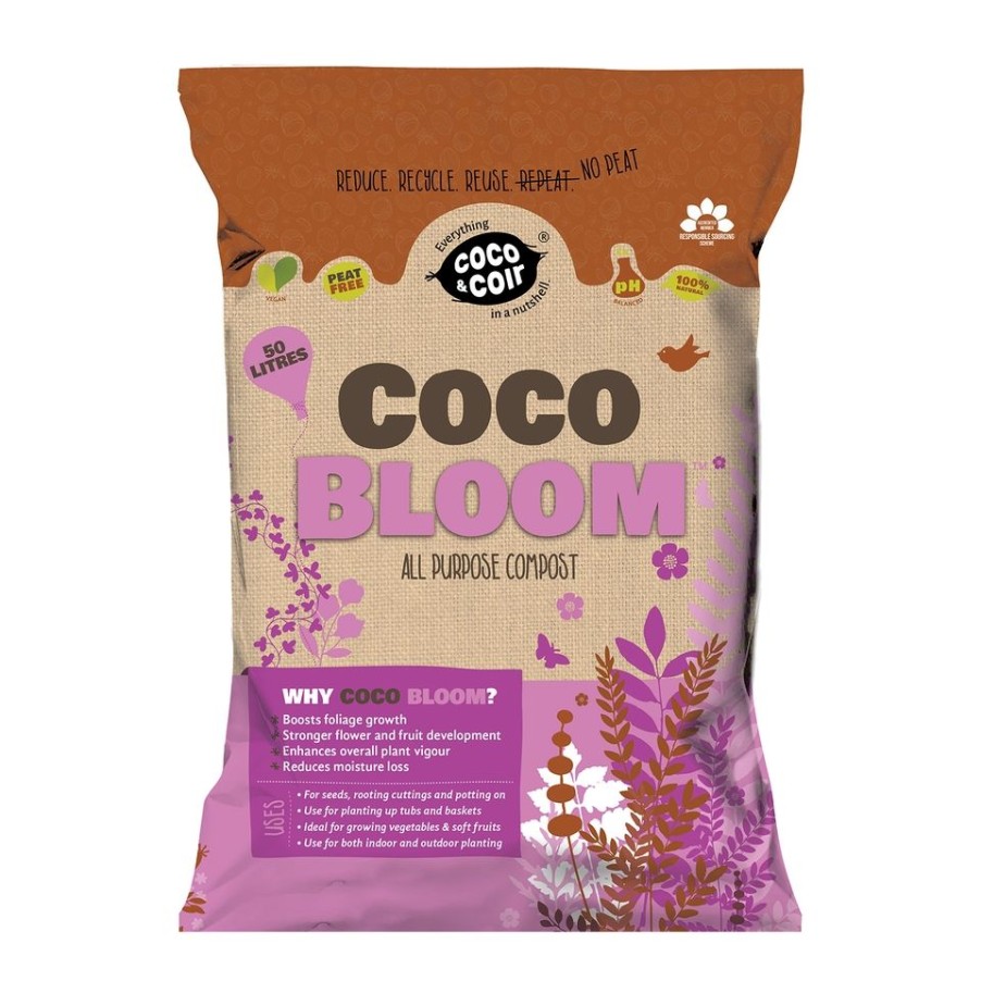 Homebase Compost | Coco & Coir Coco Bloom All Purpose Compost - 50L