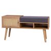 Homebase Hallway Furniture | Kubu Rattan Hallway Bench