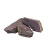 Homebase Decorative Stone, Gravel & Chippings | Stylish Stone Plum Slate Rockery - Full Crate (70-80 Pieces)