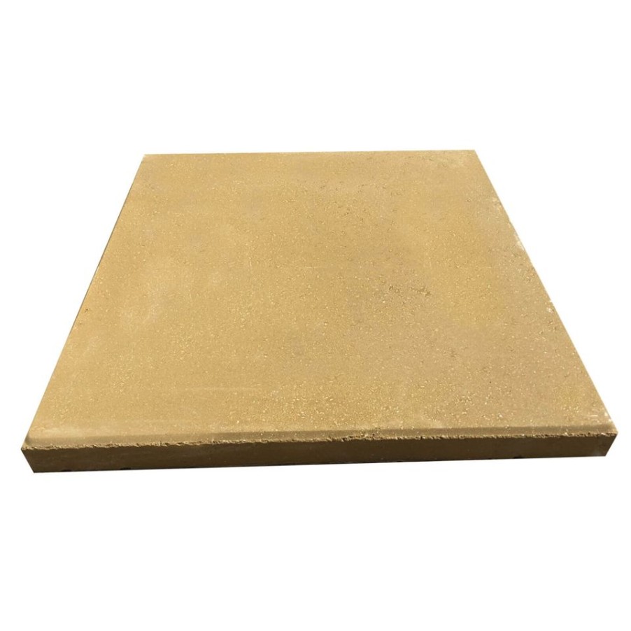 Homebase Paving Stones & Slabs | Stylish Stone Hereford Paving Smooth 450 X 450Mm Gold - Full Pack Of 60 Slabs