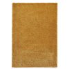 Homebase Storage & Home Deals | Ozzy Plain Shaggy Rug - Ochre - 80X150Cm