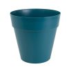 Homebase Plant Pots | Soho Contemporary Plastic Blue Pot - 38Cm