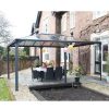 Homebase Gazebos & Marquees | Palram - Canopia Martinique 5000 Garden Gazebo Grey Bronze