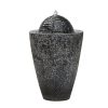 Homebase Water Features | Stylish Fountain Dappled Column Water Feature