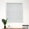 Homebase Blinds | White 25Mm Aluminium Venetian Blind - 60X152Cm