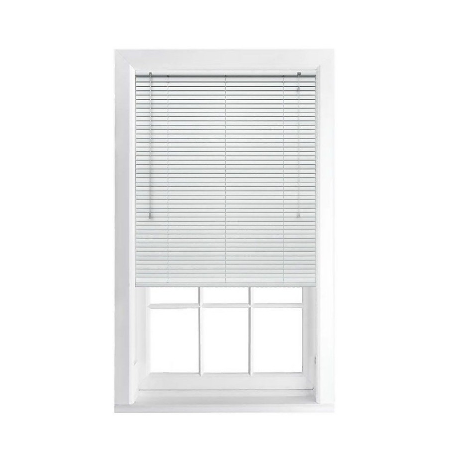 Homebase Blinds | White 25Mm Aluminium Venetian Blind - 60X152Cm