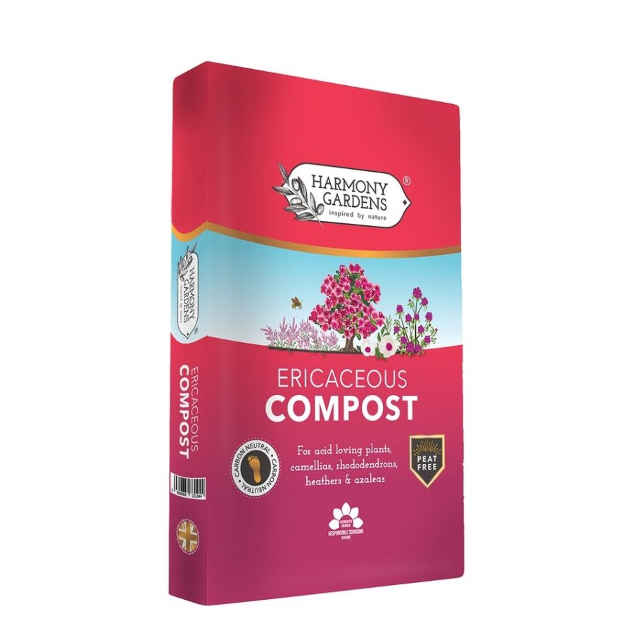 Homebase Compost | Harmony Gardens Ericaceous Compost - 40L