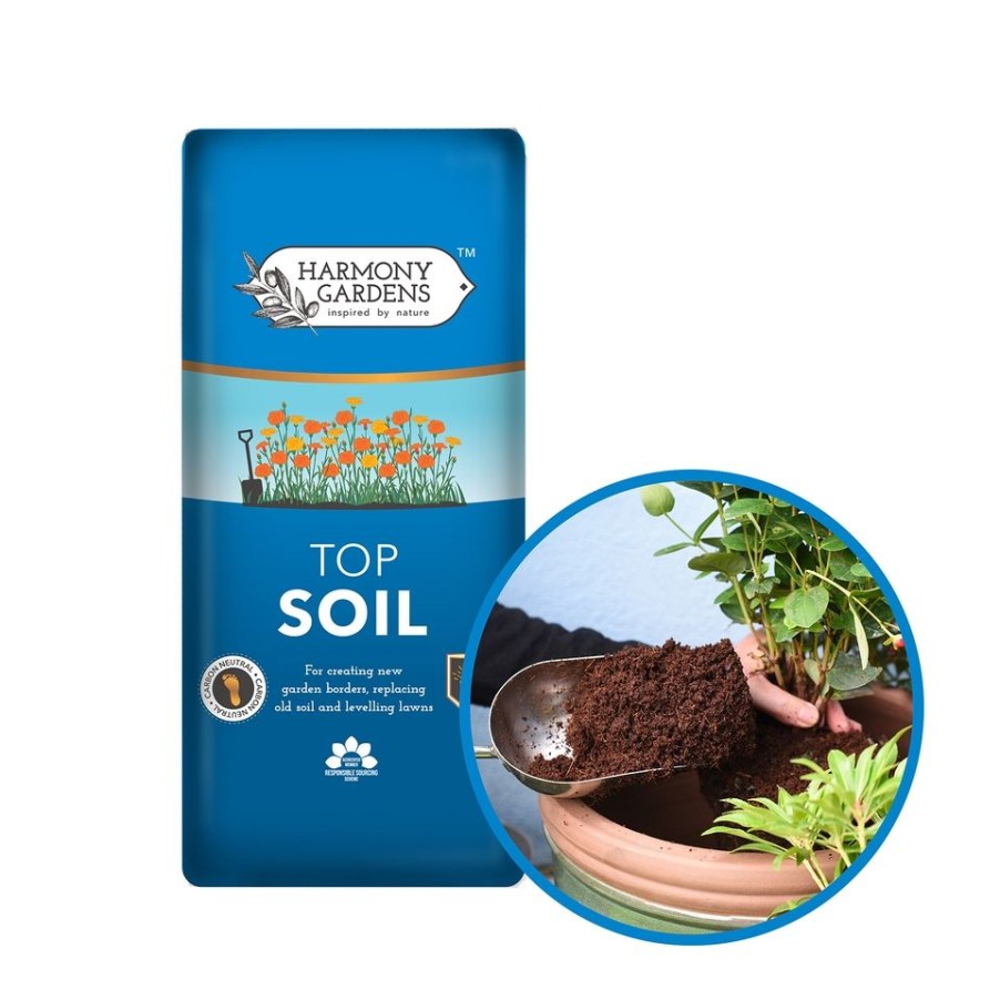 Homebase Top Soil | Harmony Gardens Top Soil - 25L